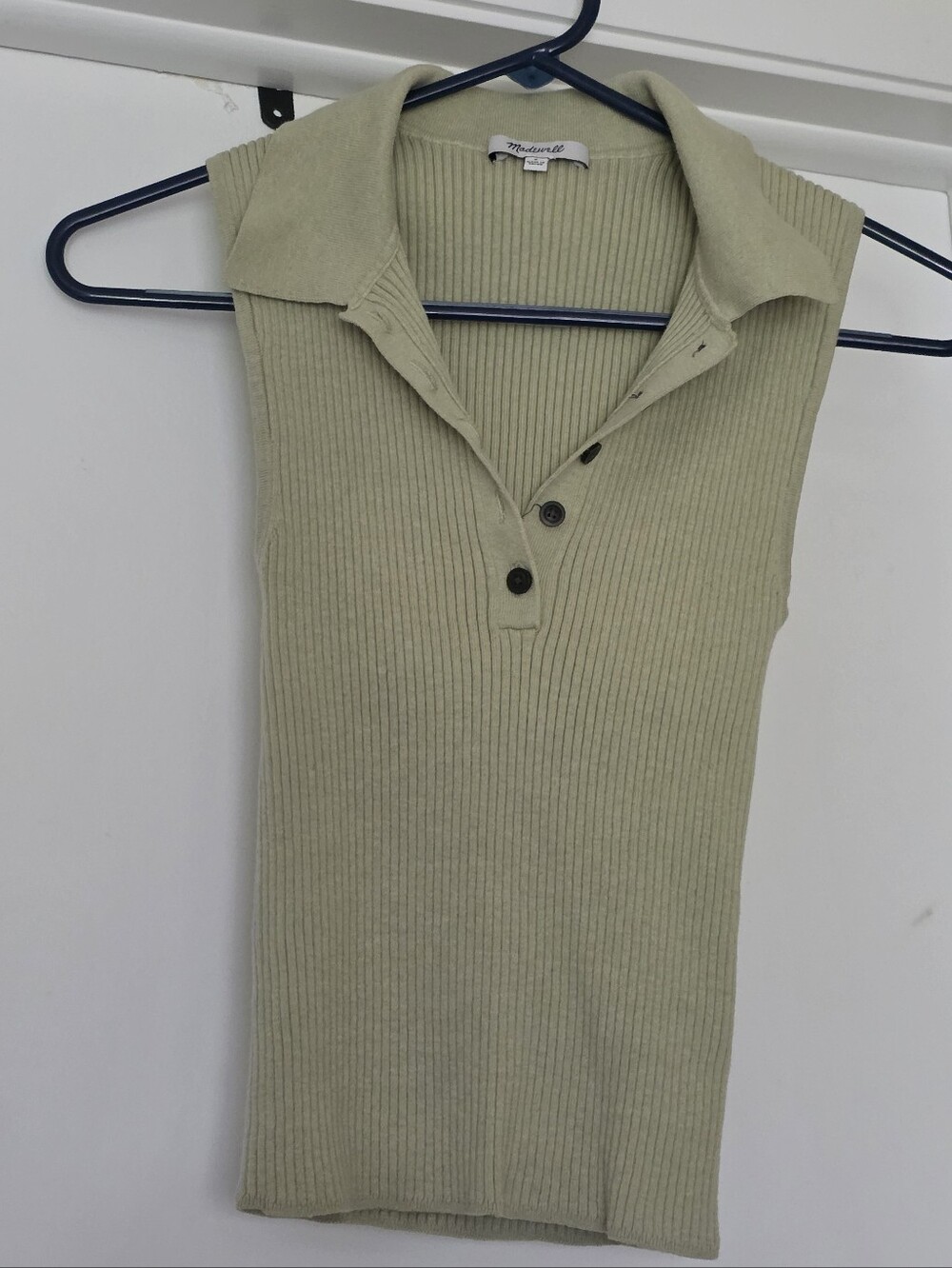 Madewll Owen Polo Sweater Tank